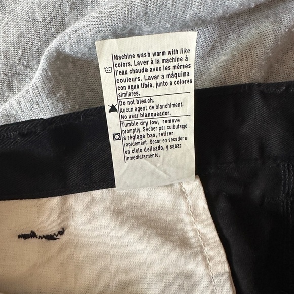 Carhartt Black Dress Pants Elegant Straight Leg - Picture 5 of 5